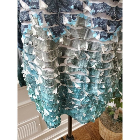 New Directions Women's Multicolor Polyester Long Sleeve Round Neck Top Size 1X - Picture 4 of 10